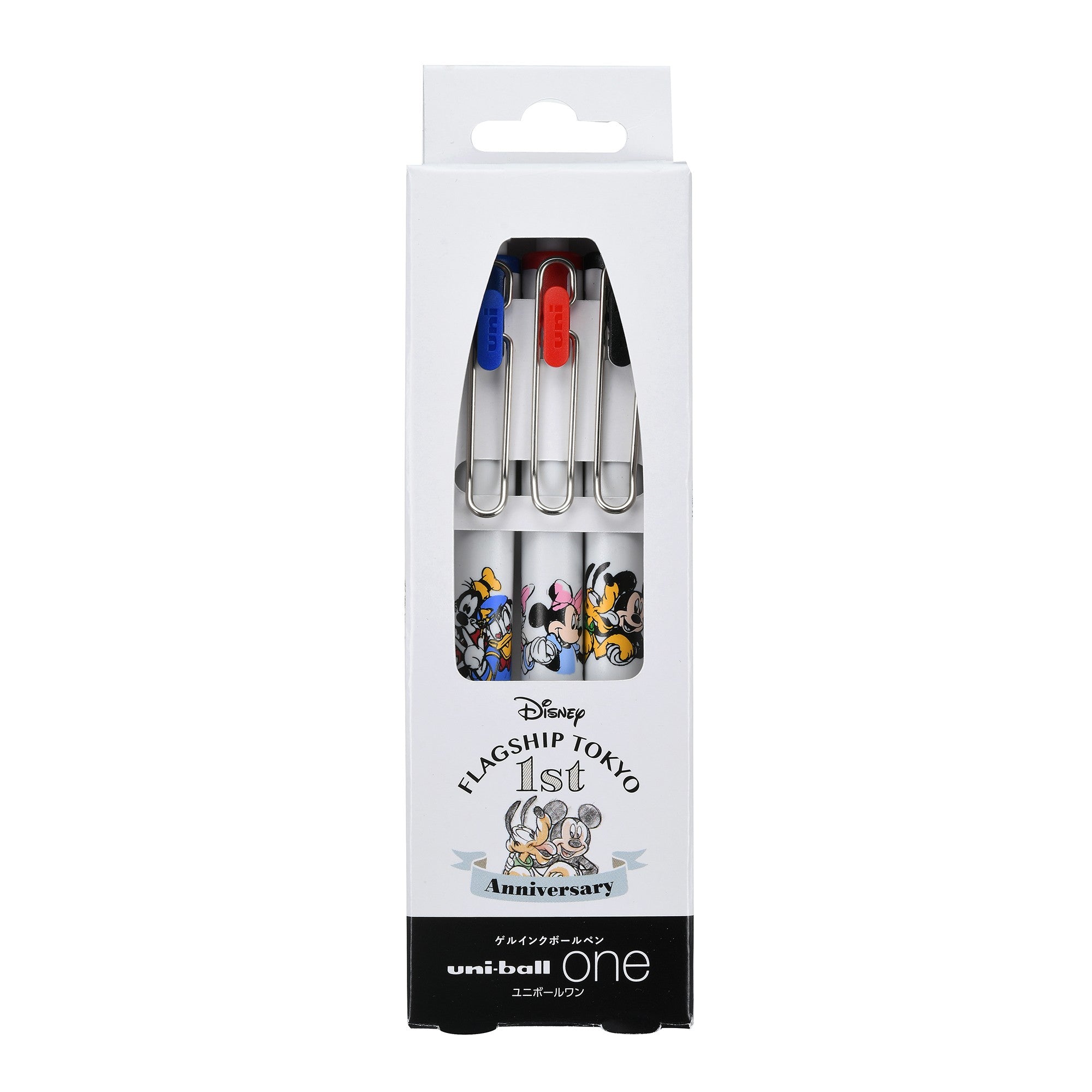 Disney Mickey & Friends UniBall One 0.38mm Gel Pen Flagship Tokyo