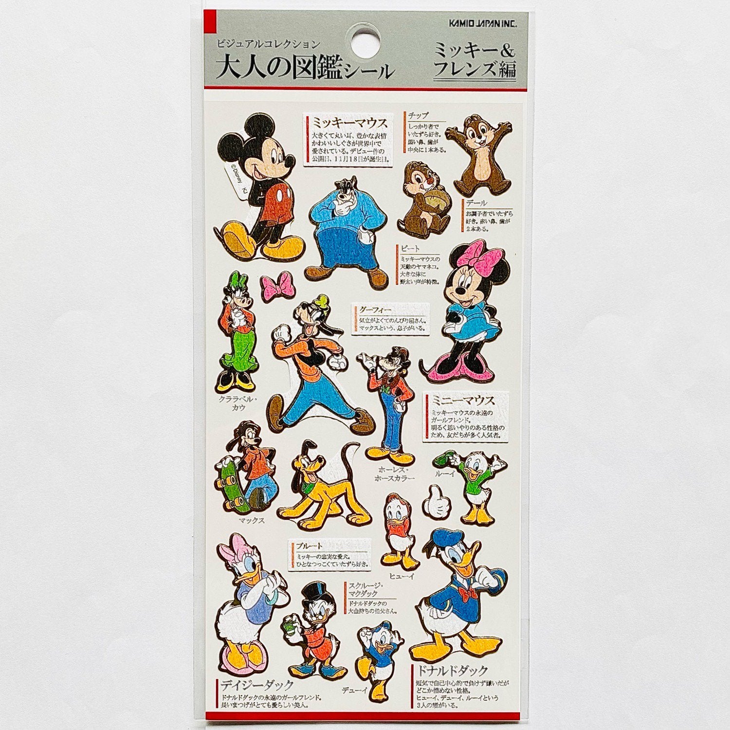 Kamio Japan Disney Enterprises Sticker