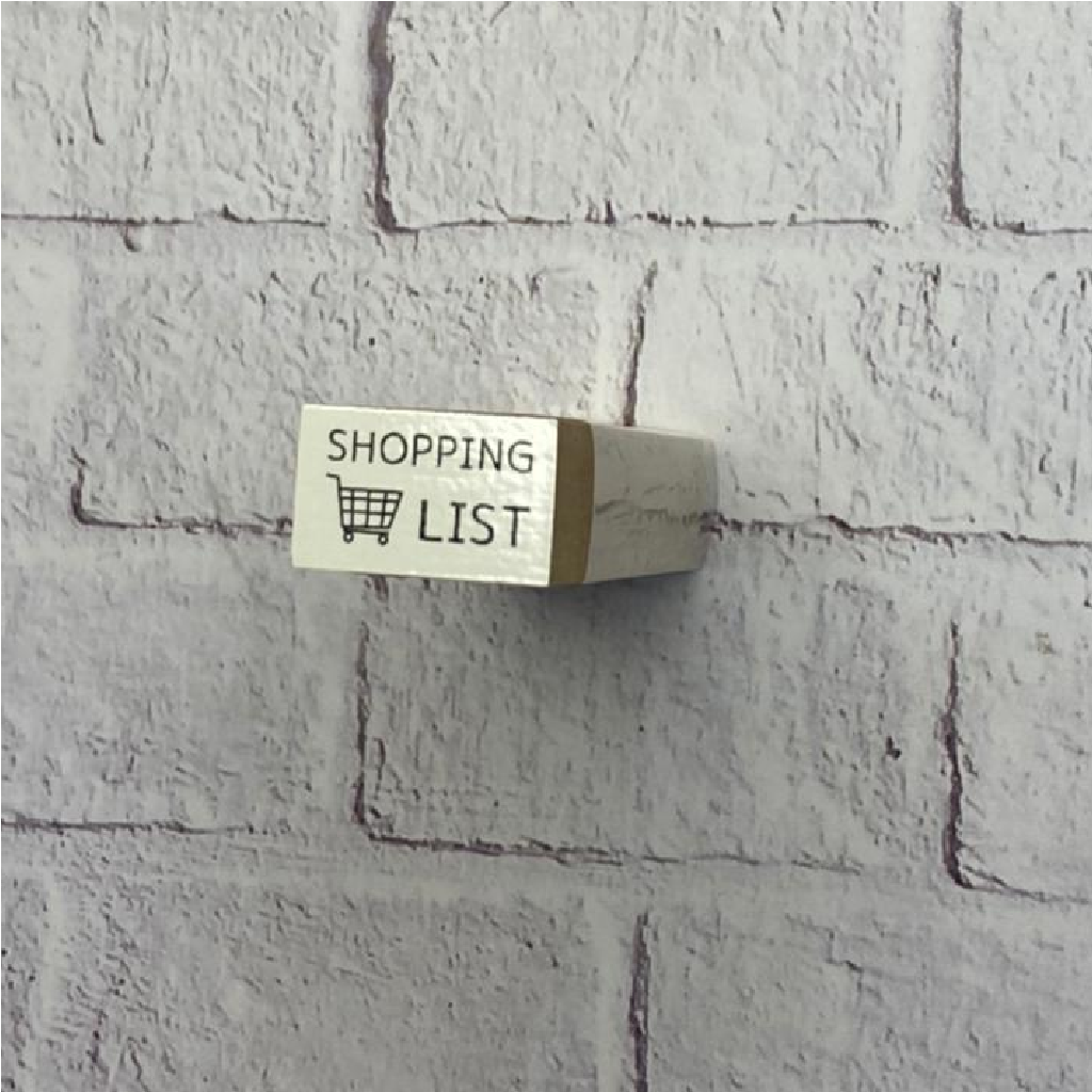 Siawasehanko Rubber Stamp - Shopping List