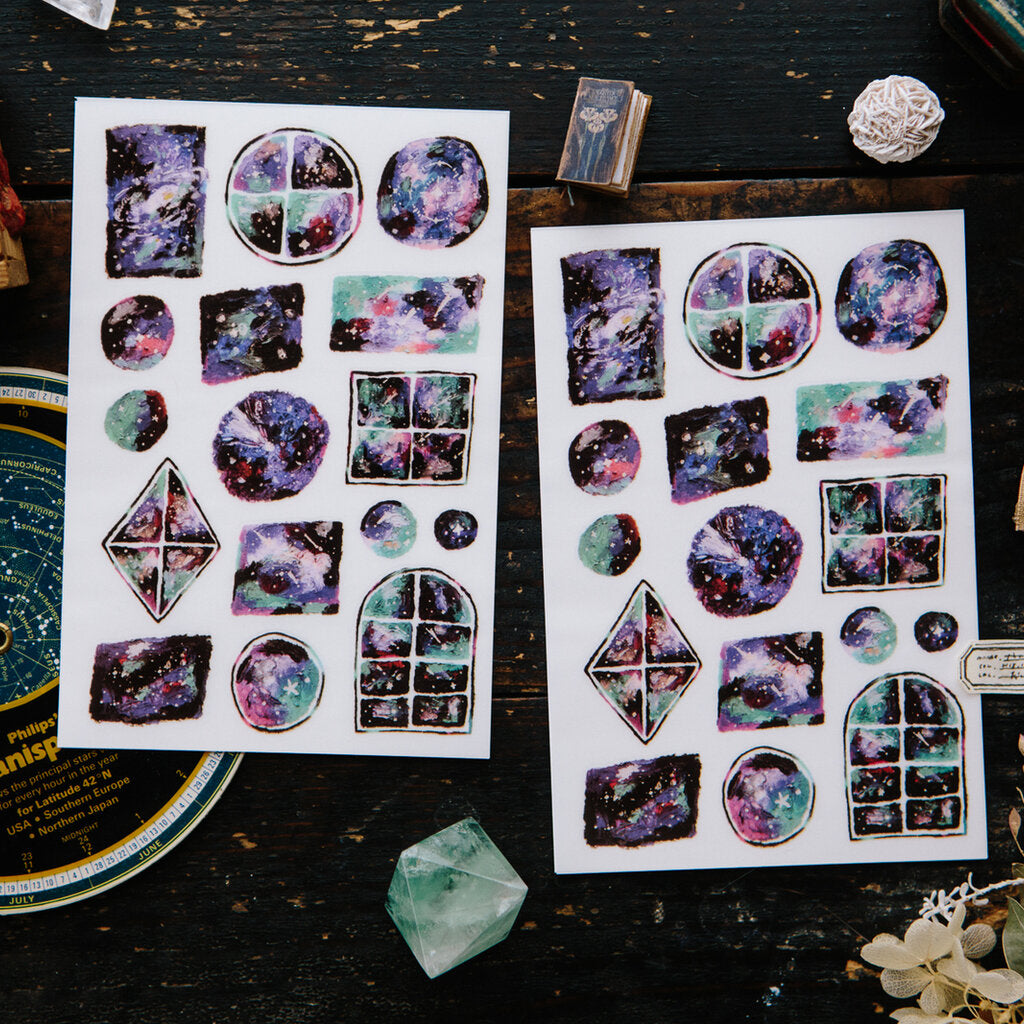 OURS Print On Stickers Deep Starry Sky