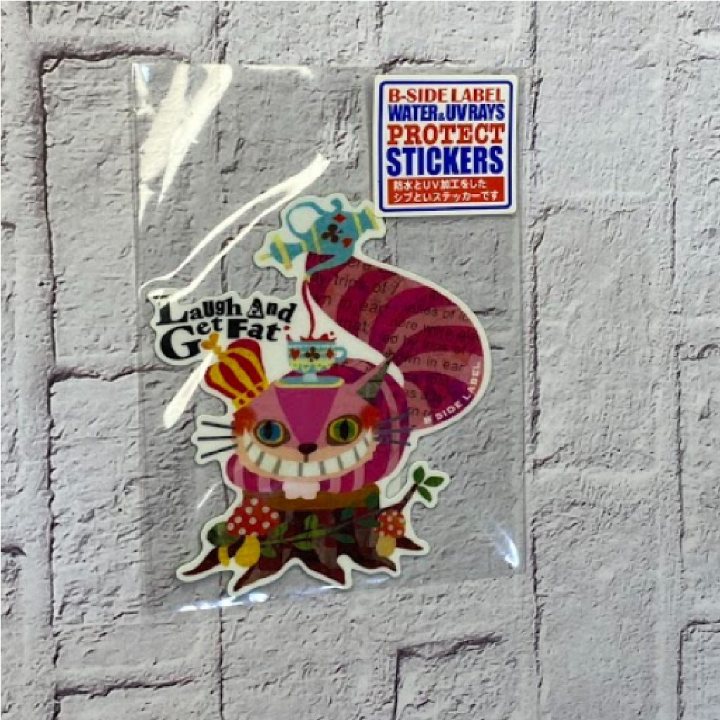 Laugh And Get Fat B-Side Label Sticker