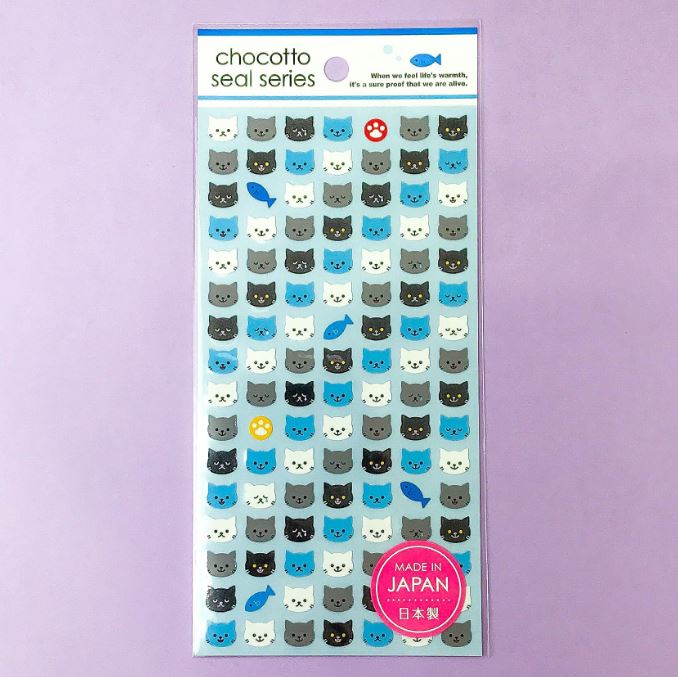 Sticker Chocotto Seal Series Tiny Cats