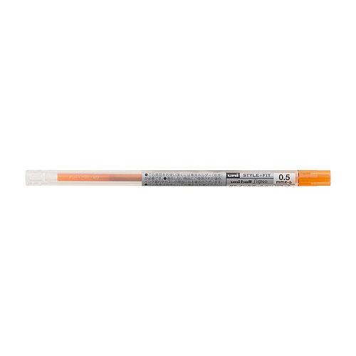 Refill Uniball Gel Ink Ballpoint Pen 0.5 Mm Orange