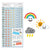 Midori Notebook Sticker Feeling Weather Pattern