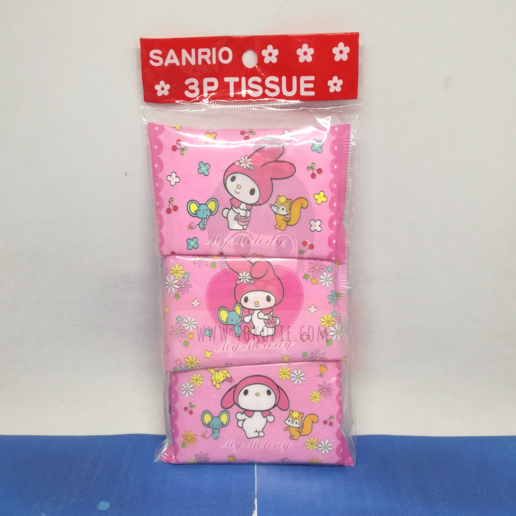 Sanrio My Melody 3P Tissue
