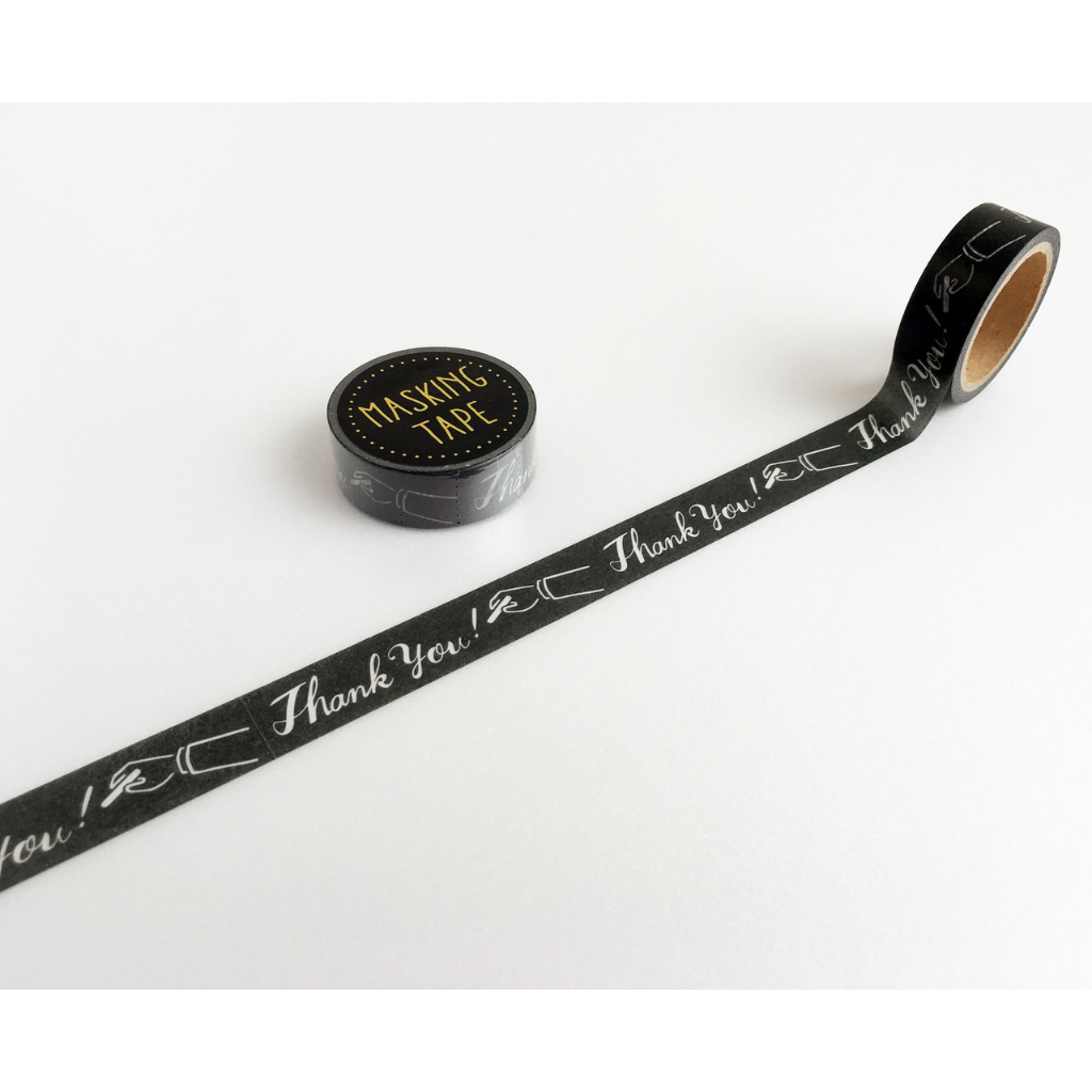 World Craft Masking Tape - Thank You with Hand