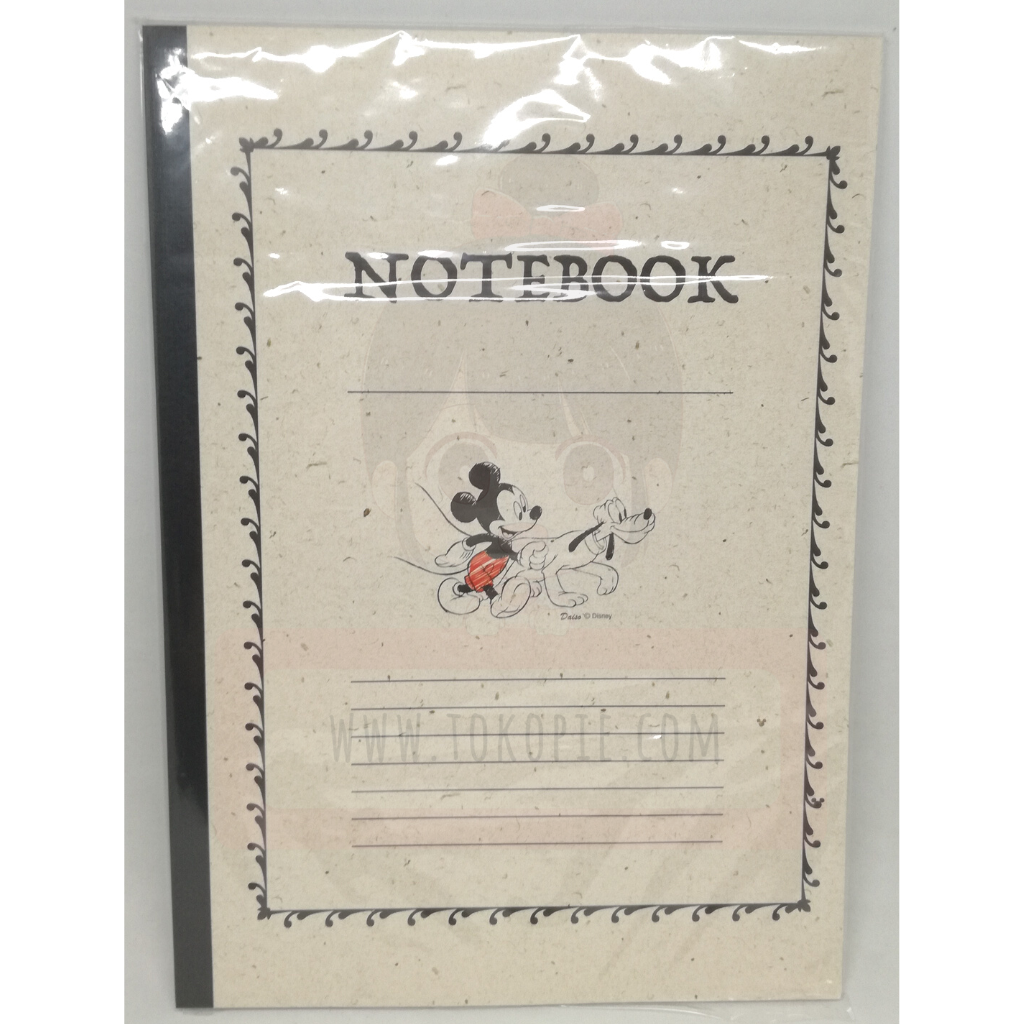 B5 Ruled Notebook Mickey & Minnie