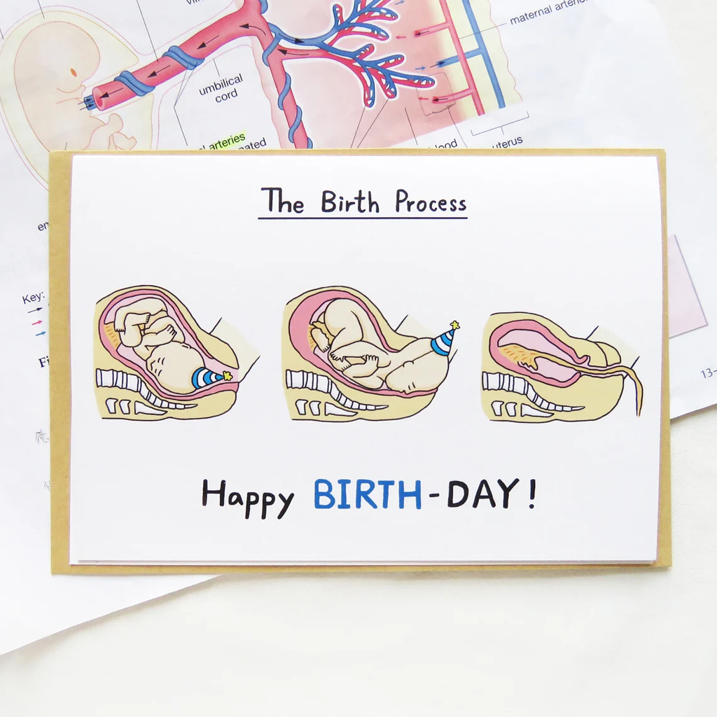 Lorak's Handmade The Real BIRTH-Day Card