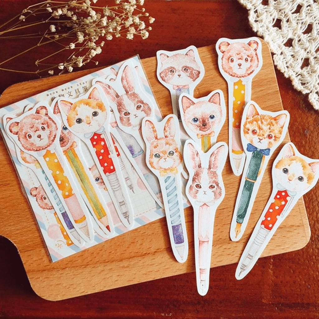 Flake Sticker Meow Meow Star - Animal Pen