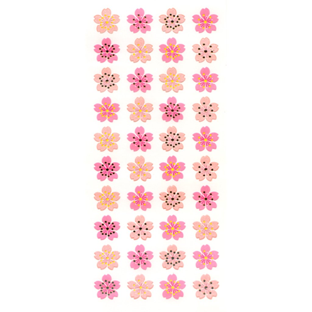 Okuyama Japanese Style Sticker - Sakura Flower