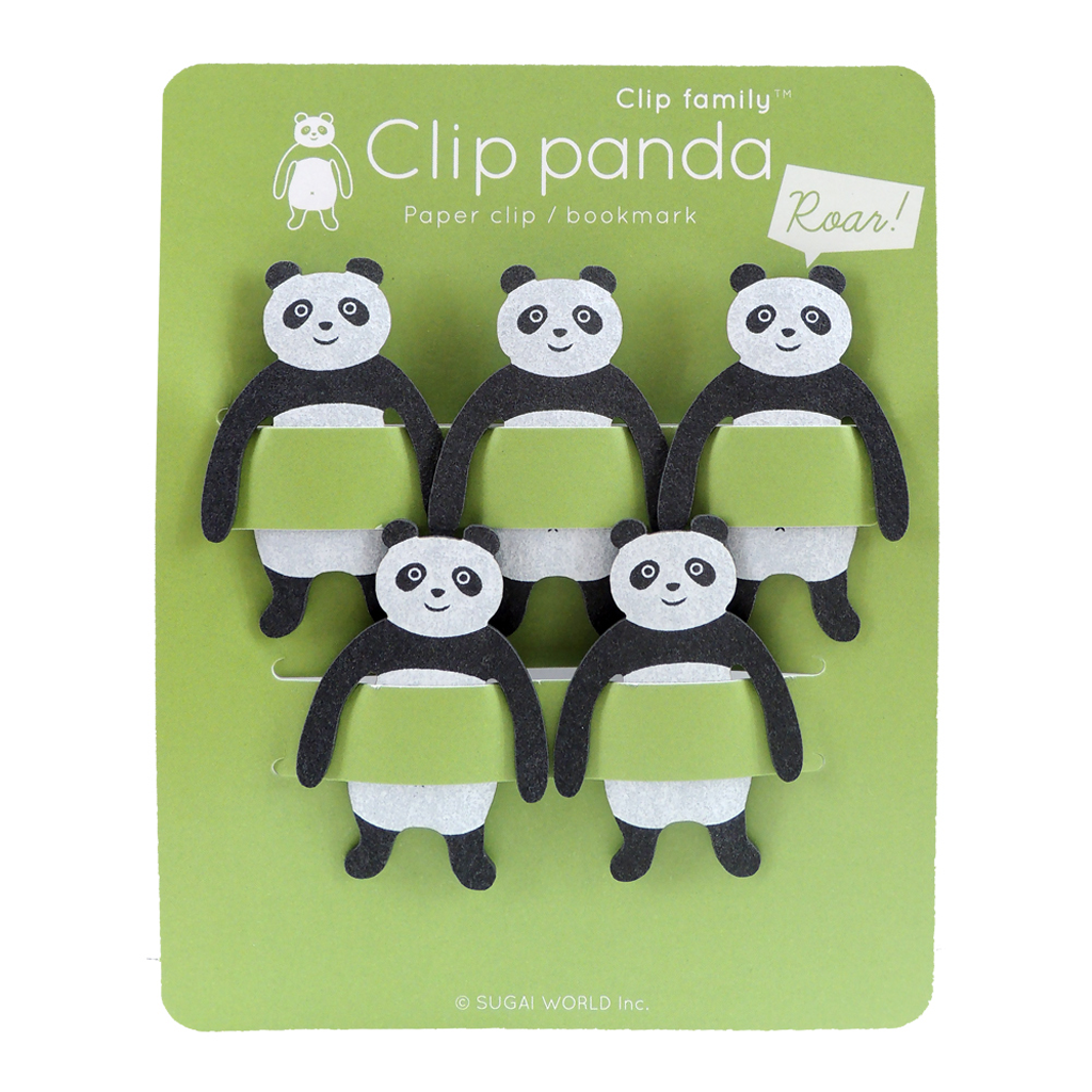 Sugai World Clip Family Panda