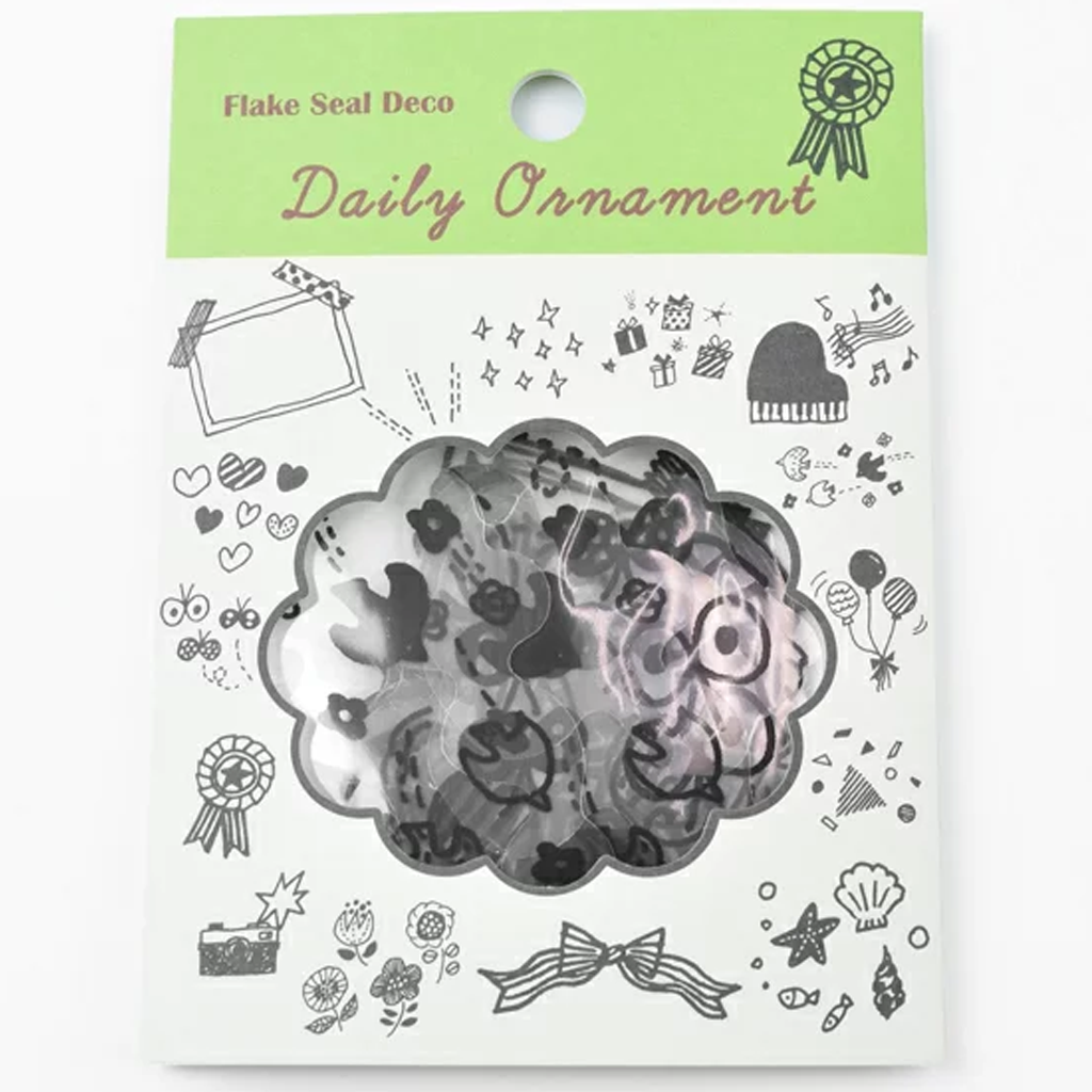 Z & K Flake Seal Deco Sticker Daily Ornament
