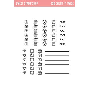 SweetStamp Shop Clear Stamp Medium Vol.1
