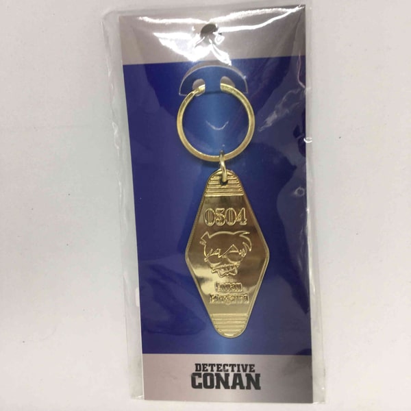 Detective Conan Gold Keychain