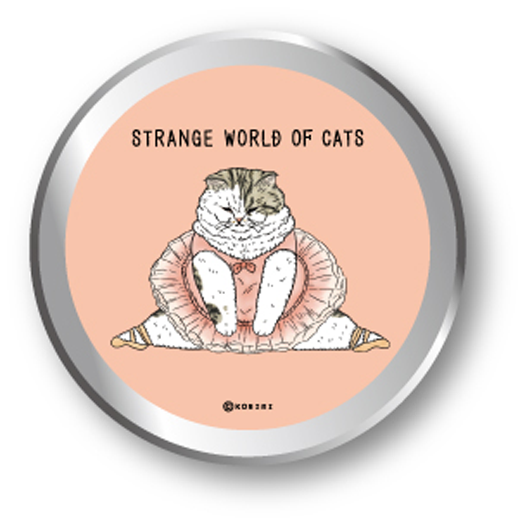 A Mysterious Cat World Can Sticker (Miya-chan)
