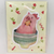 Candy Poetry Sticky Note Cute Pig In A Bowl