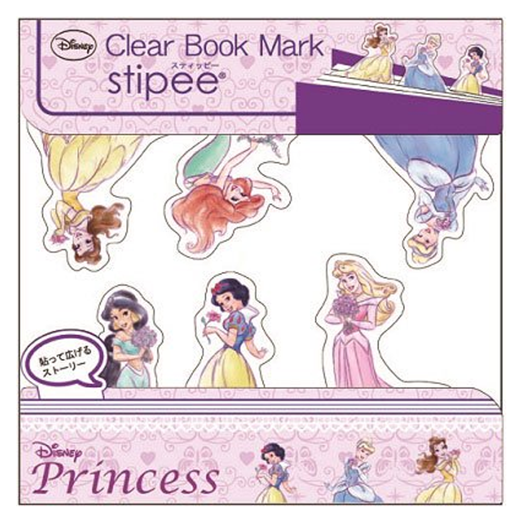 Disney Stipee Princess Clear Bookmark