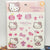 Hello Kitty Singapore Stickers Pink