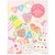 Z & K Flake Seal Deco Sticker Pink Happy Birthday