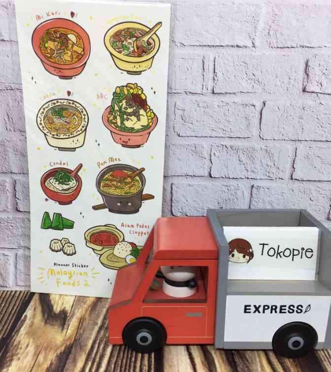 AzreenChan Planner Sticker - Malaysian Foods 2