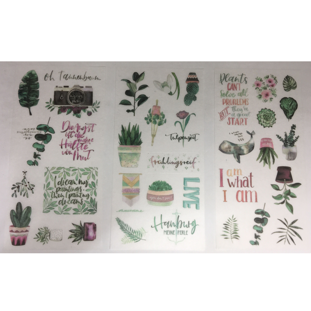 Green Plants Sticker