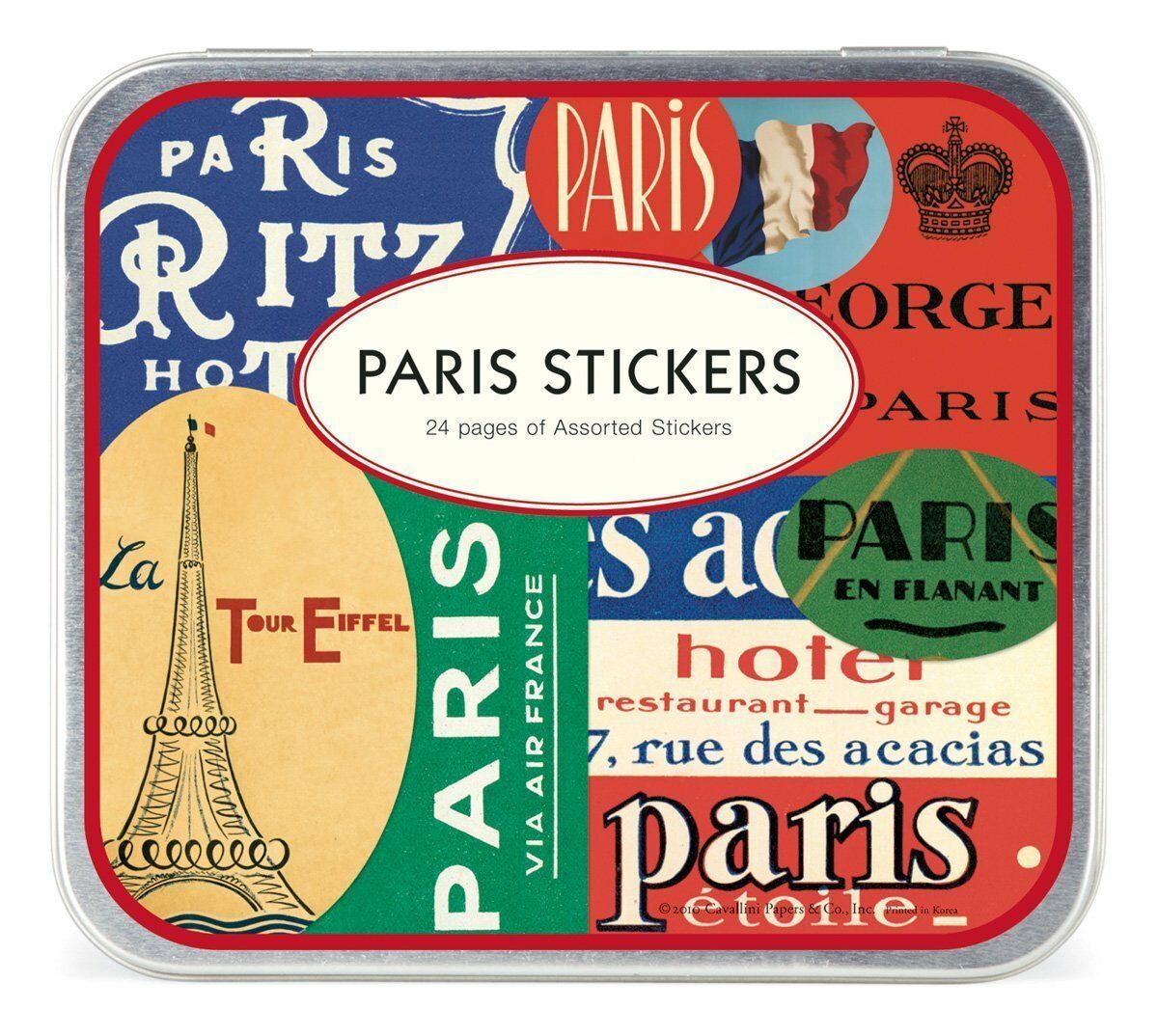 Cavallini & Co. Paris Decorative Label Sticker