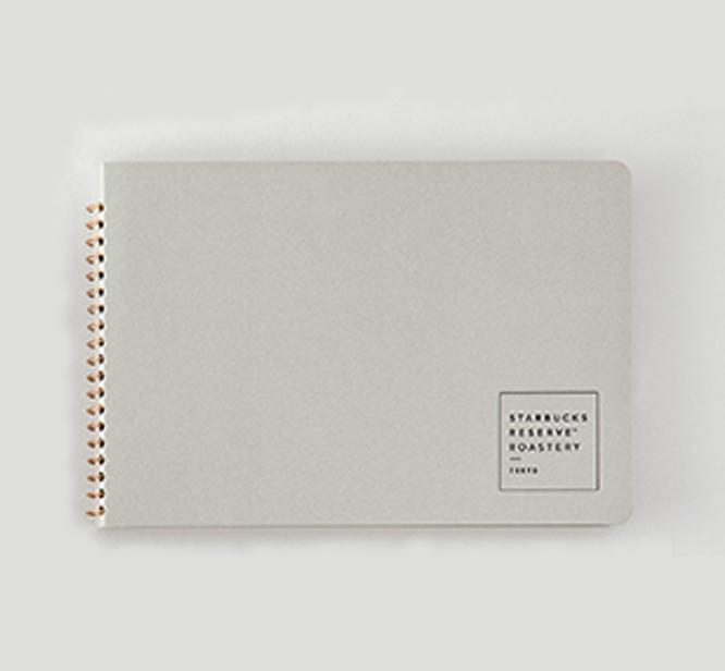 Traveler's Factory Spiral Ring Notebook Starbucks Roastery Grey