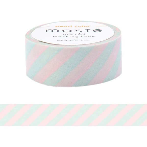Maste Pearl Color Masking Tape - Stripe