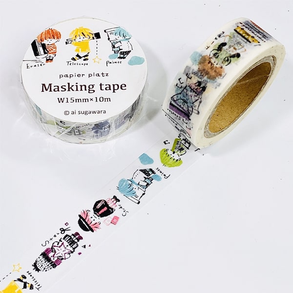 Papier Platz Masking Tape - Ai Sugawara Stationery
