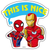 Avengers Endgame Die-cut Sticker This Is Nice