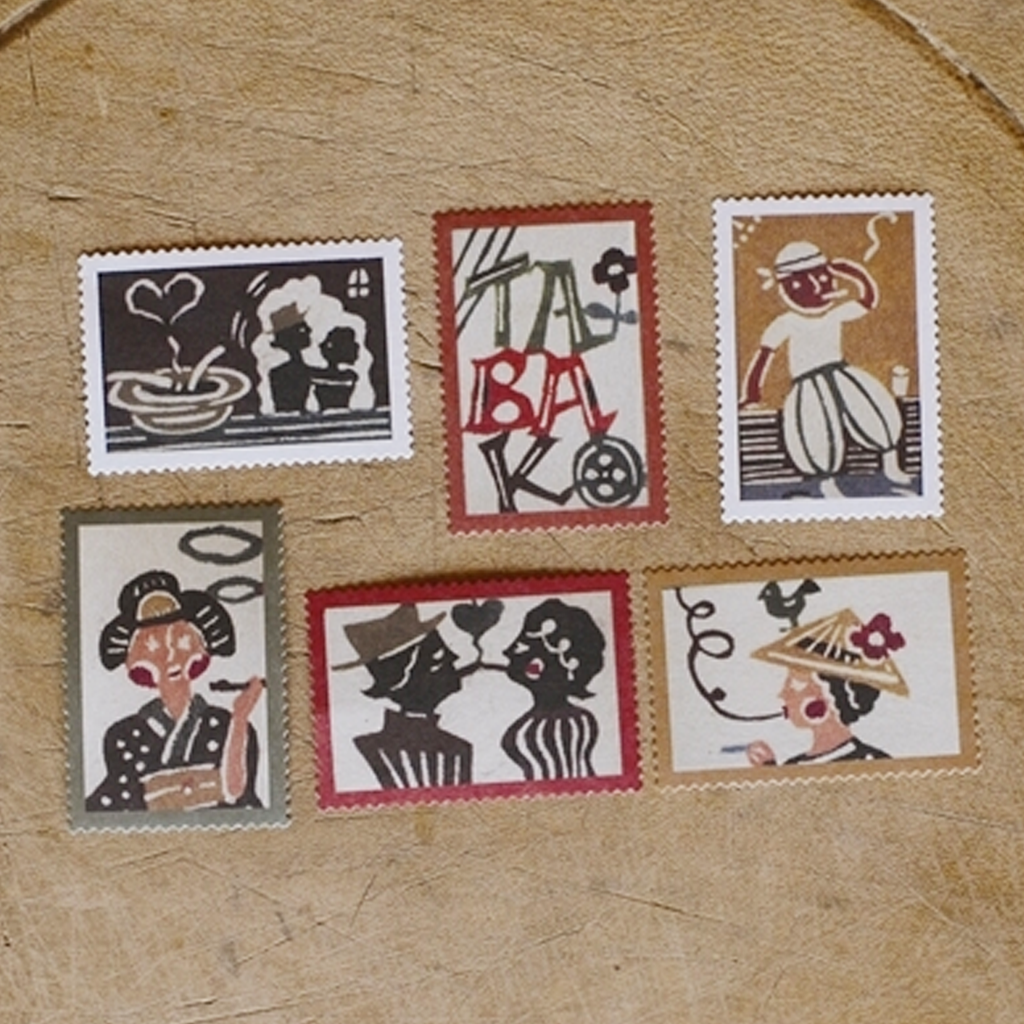 Classiky Vintage Postage Stamp - Tobacco