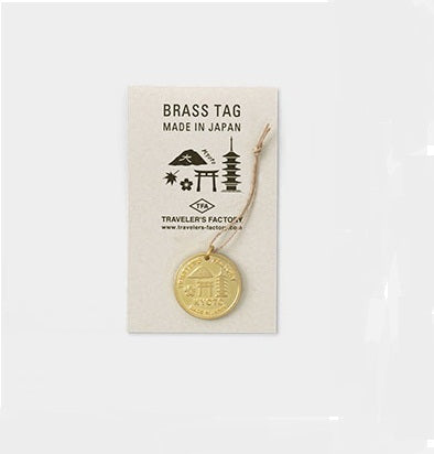 Traveler's Factory Brass Tag KYOTO EDITION - Characters