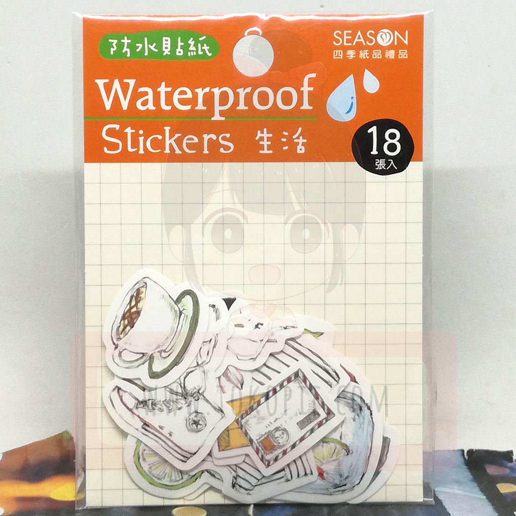 Season Waterproof Stickers Life
