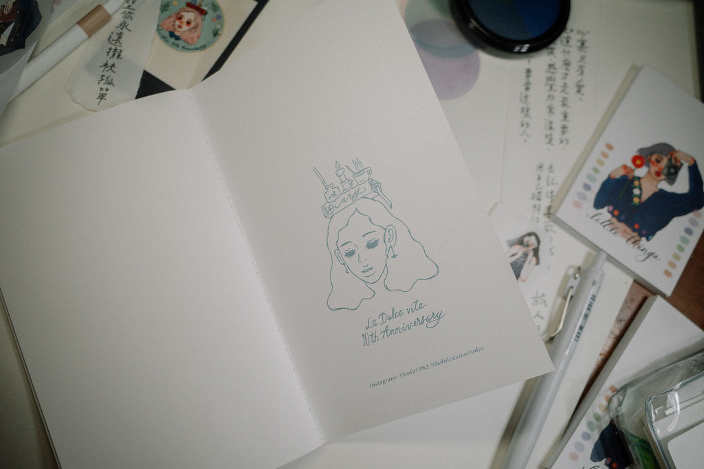 La Dolce Vita Notebook Sweet Life 10th Anniversary