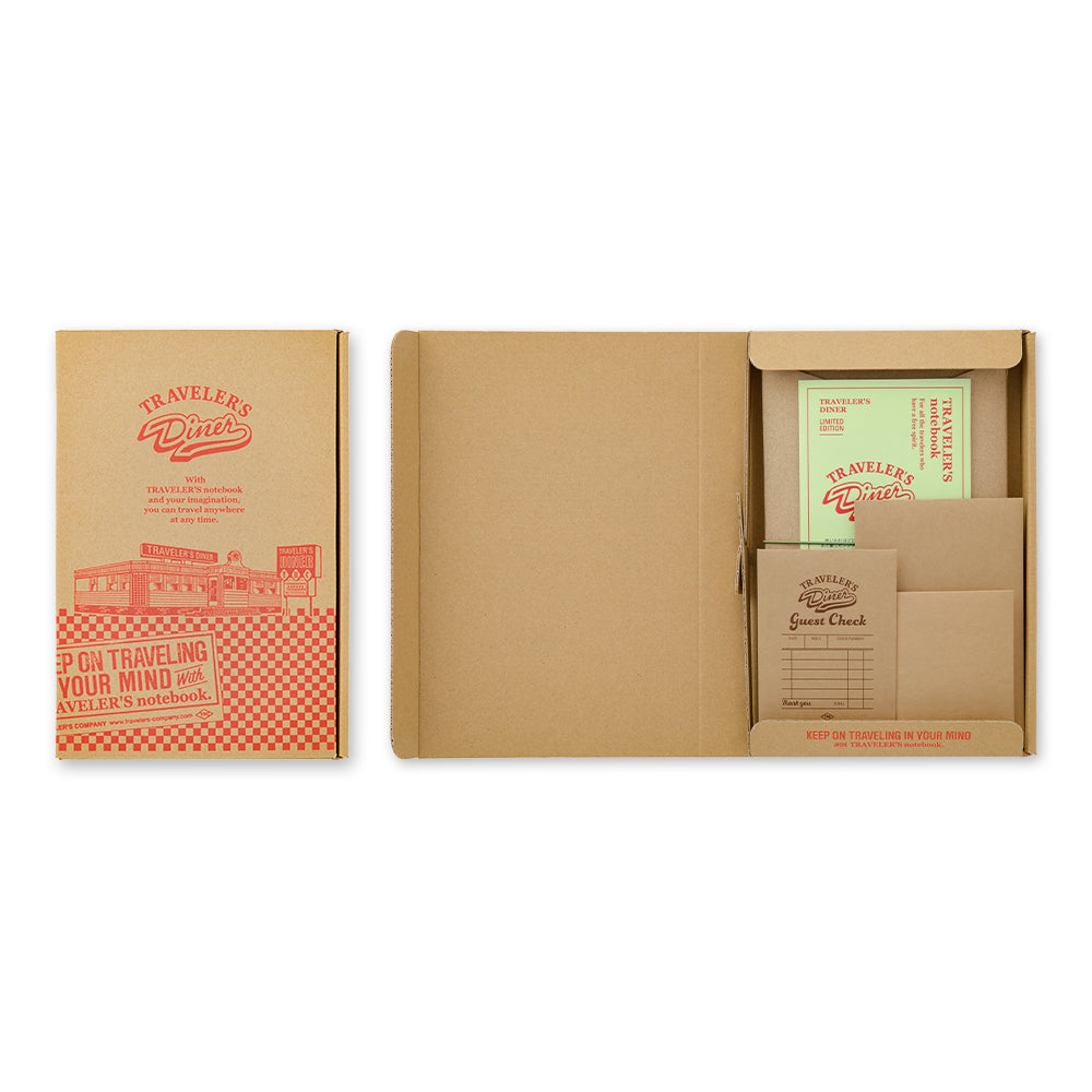 Travelers notebook Limited Set TRAVELERS DINER - CAMEL