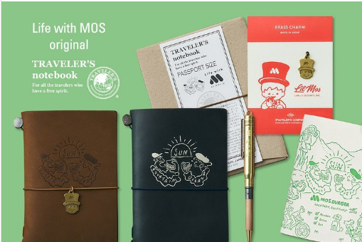 Life with MOS オリジナル TRAVELER' S notebook-