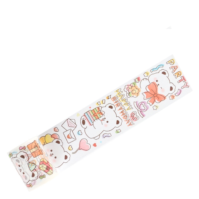 Bears 100cm Washi Sampler