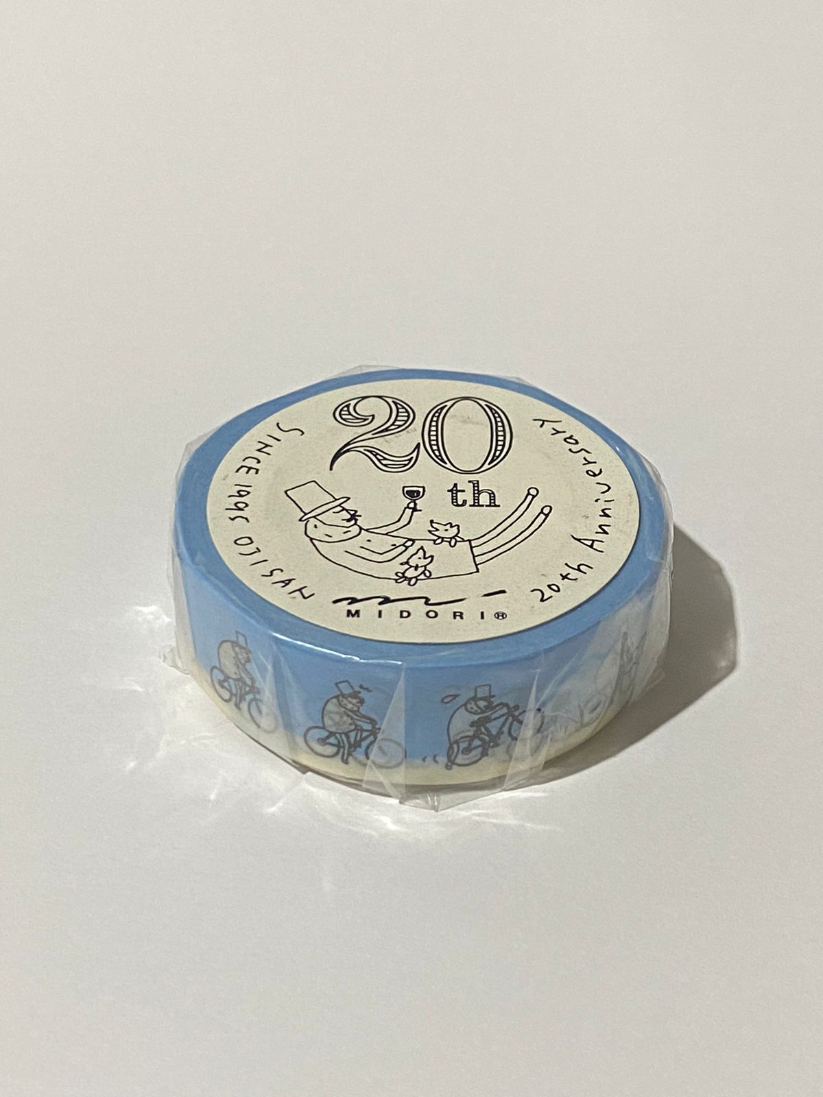 Midori Ojisan 20th Anniversary Masking Tape - Bike