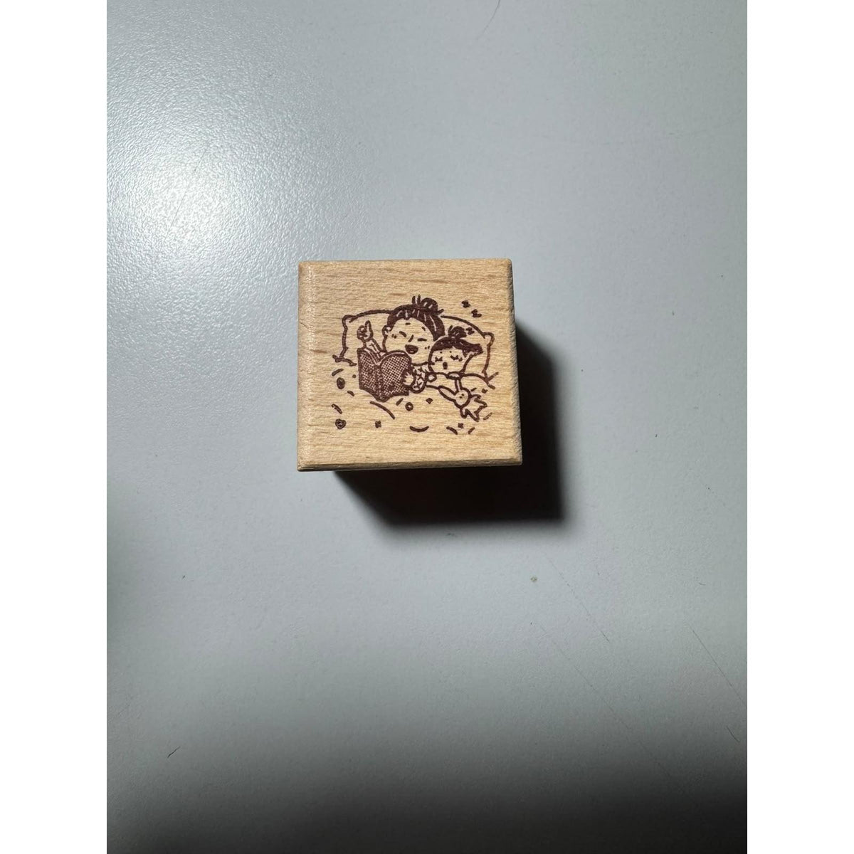 Hao E Wooden Rubber Stamp for Journaling &amp; Decoration