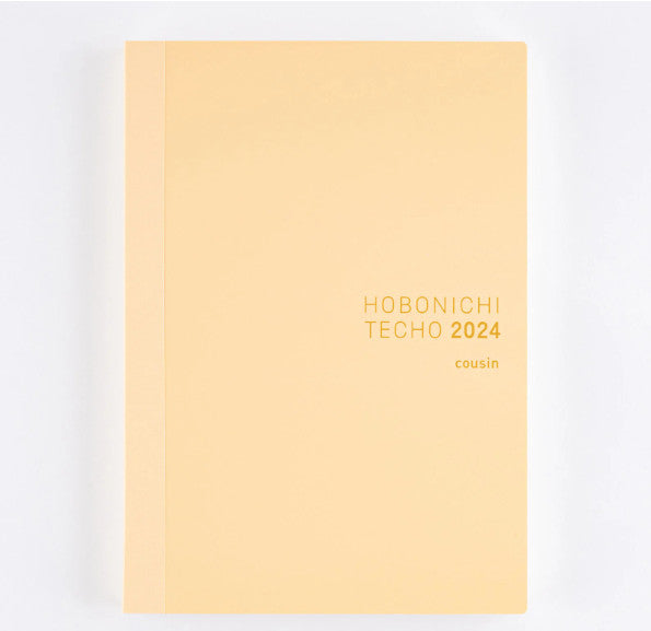 Hobonichi Techo 2024 A5 Size English Cousin Book (January Start)