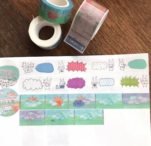Handbook Tw Washi Tapes Series - Weather