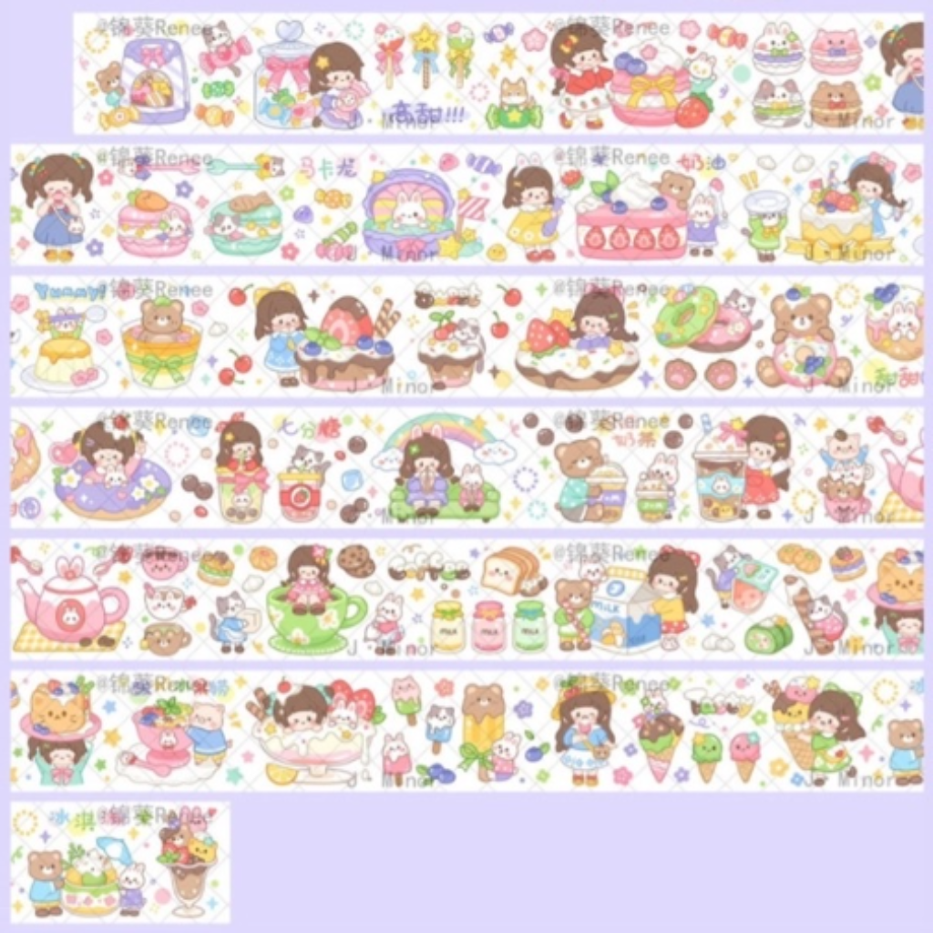 J. Minor Dessert Party 198cm Washi Sampler