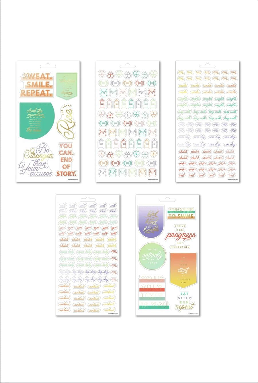 The Happy Planner Sticker Autocollants Reach New Heights