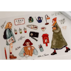 La Dolce Vita Womans Life Transfer Stickers