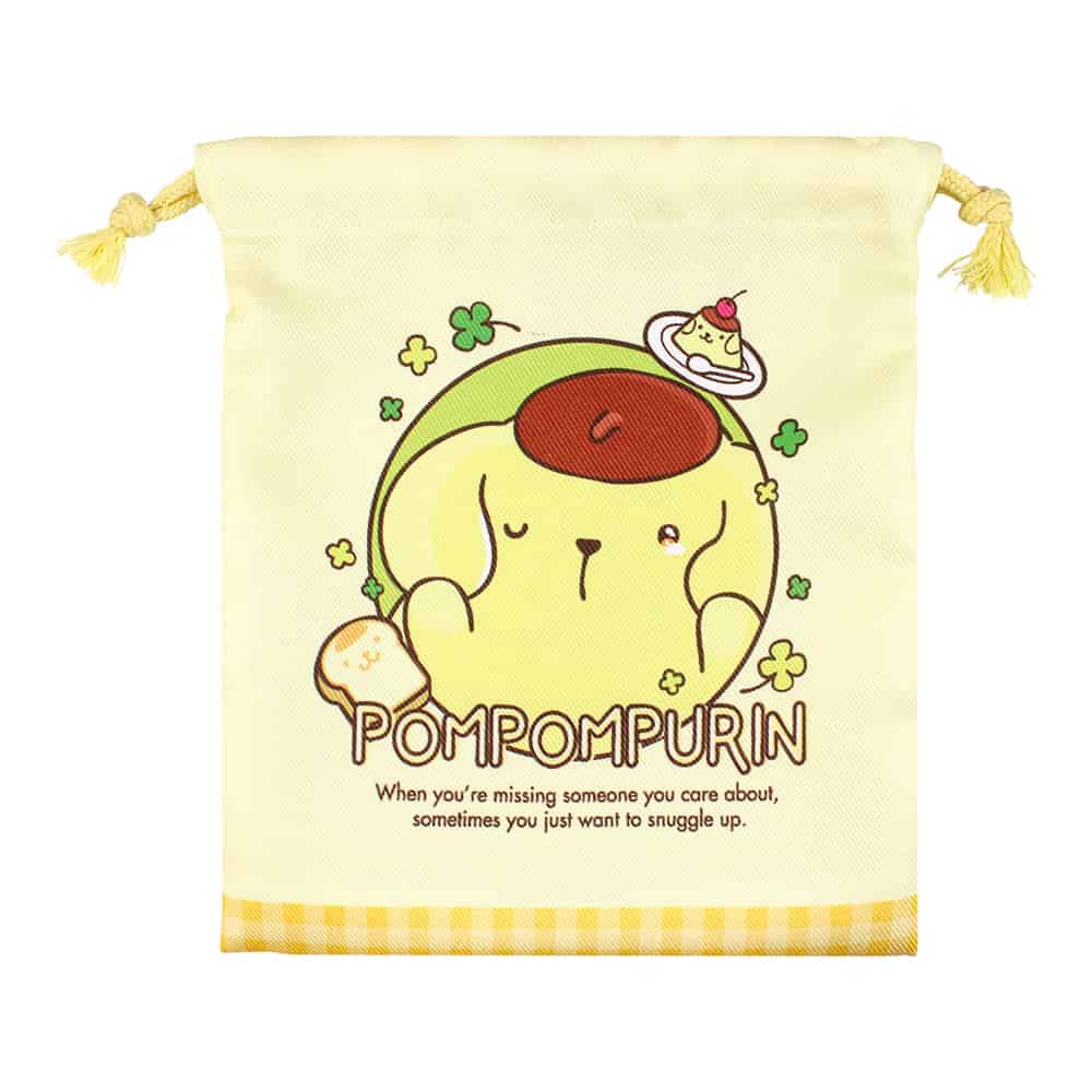 Sanrio Pompompurin Drawstring Bag 2 Pieces