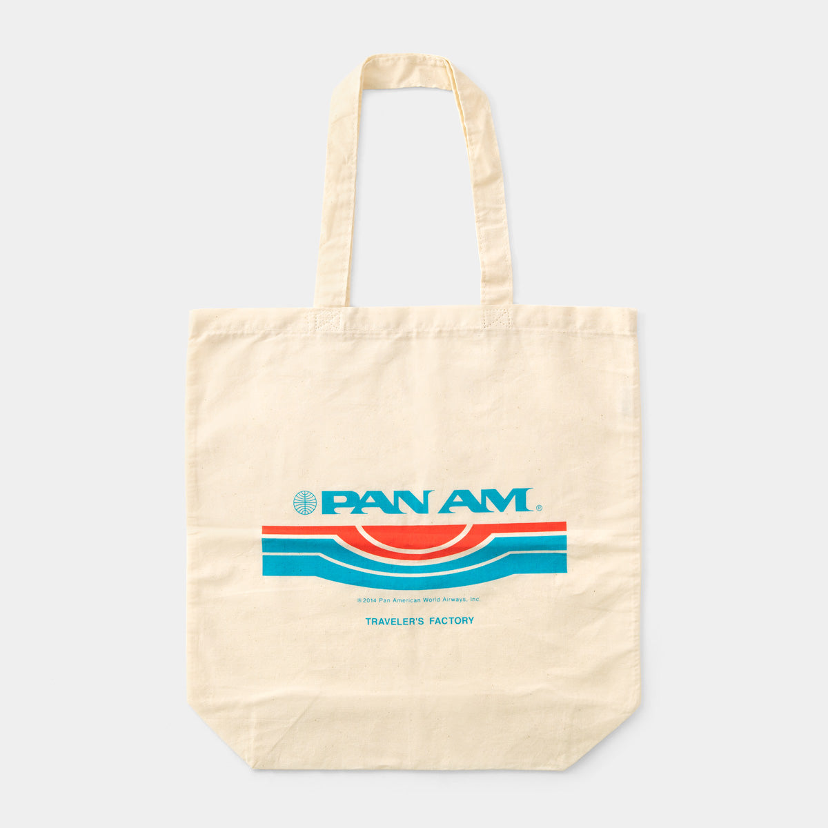 Travelers Factory Tote Bag Pan Am Natural