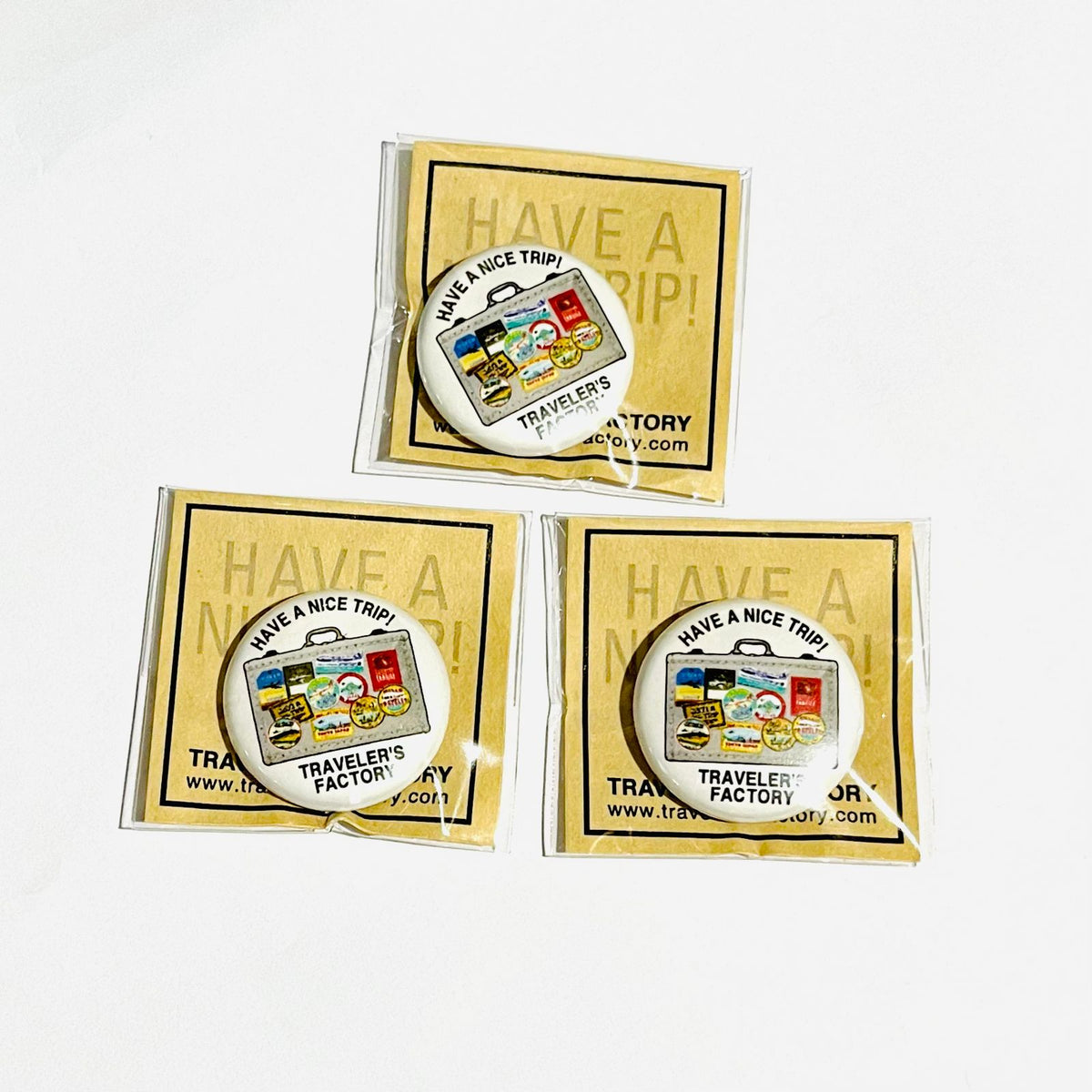 Traveler&#39;s Factory Have A Nice Trip Mini Badge
