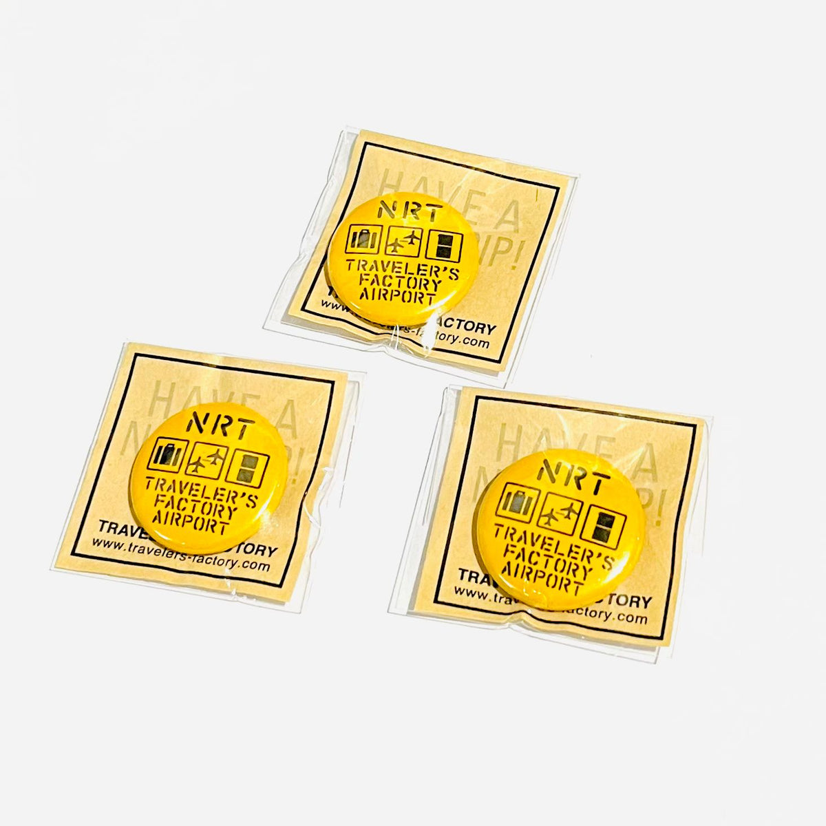 Traveler&#39;s Factory Have A Nice Trip Mini Badge