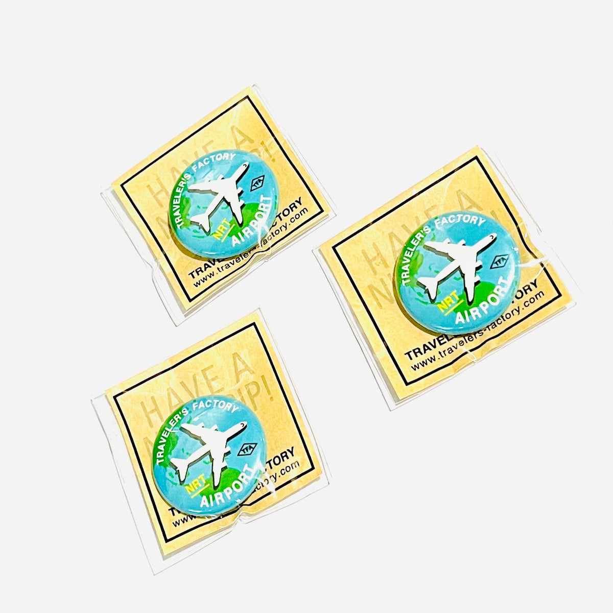 Traveler&#39;s Factory Have A Nice Trip Mini Badge