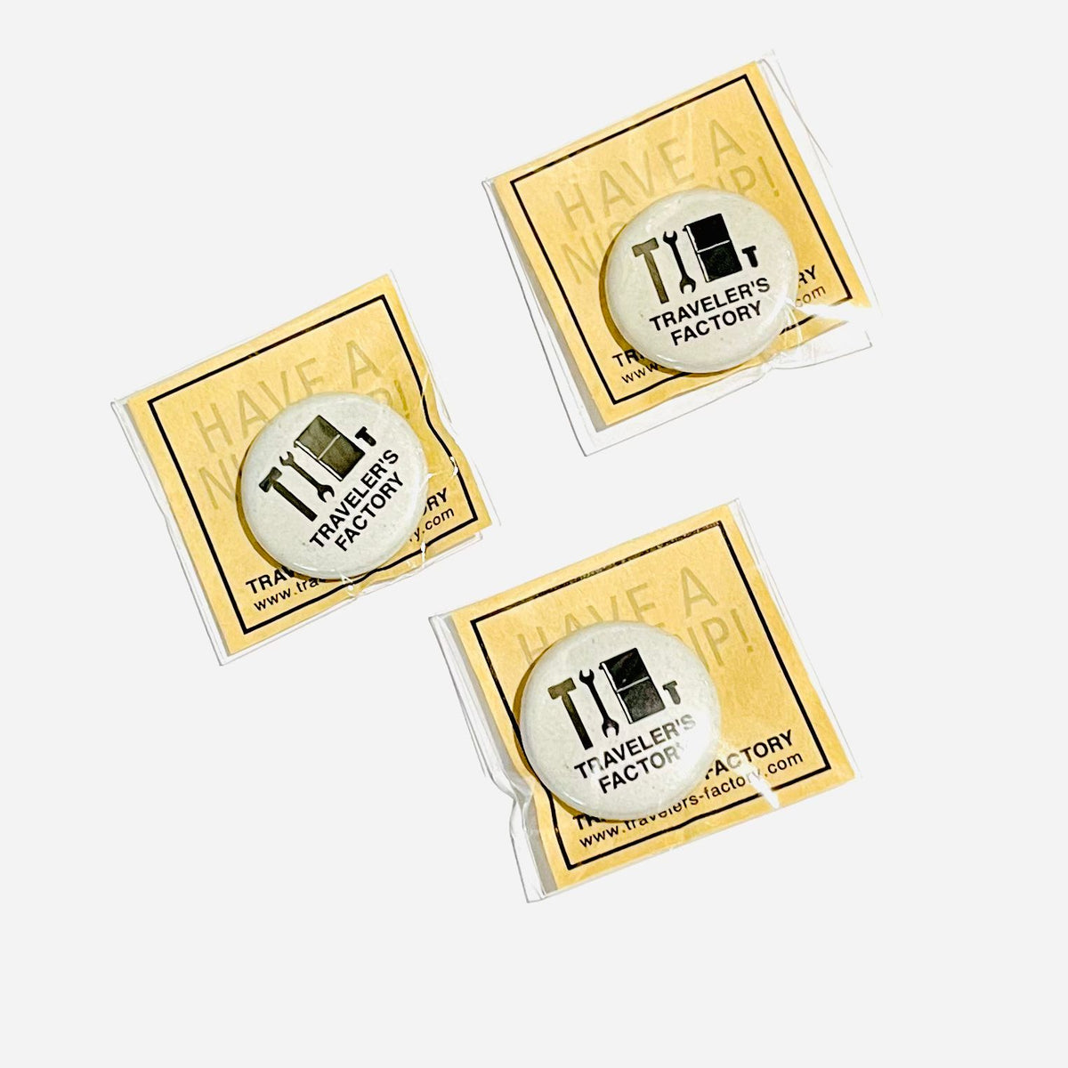 Traveler&#39;s Factory Have A Nice Trip Mini Badge
